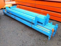 Dexion Pallet Racking Cross Bar  2.700 Mtr  105 mm x 50 mm Closed Beam  Used   Industrial Steel Racking - Not Link 51, Redirack, Planned Storage, or Stakrak