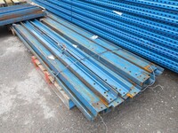 125mm x 65mm x 14.8 Kg/m Used Steel Channel - Painted Blue  3.800 Mtrs Used