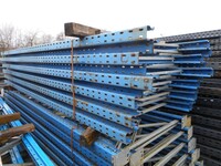 Dexion Ramada Sp80 Pallet Racking Upright Frame  4.035 Mtr High x 1100 mm Wide no Feet Used  Blue  Industrial Steel Rack - Shelving - Storage - Not Redirack, Planned Storage, Stakrak or Link 51