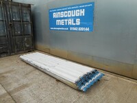 Roofing Sheets - Side Sheets - Reverse Profile 10.5ft/11.5ft x 0.900 Mtr Cover  White  Painted - Used