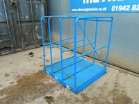Used Vertical Storage Rack Stillage - Blue