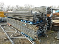 Link 51 Pallet Racking Upright Frame  5.930 Mtr x 900 mm With Feet Used Grade 2  Grey   Industrial Steel Racking - Shelving - Storage - Not Redirack, Dexion, Planned Storage, or Stakrak