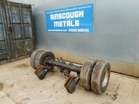 Used Step Trailer Single Wagon Axle C/w Wheels & Tyres