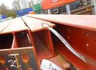 1.975 Mtr 152mm x  152mm x 23kg/m Steel Column - Universal Column / Rsj / Girder / Mezz Floor - Used