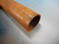 3.300 Mtrs 60.3mm x  4 mm  Steel Tube - Chs - Steel Pipe Drainage - Water Pipe - Surplus