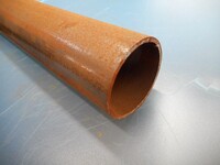 2.500 Mtrs 57mm x  3 mm  Steel Tube - Chs - Steel Pipe Drainage - Water Pipe - Surplus