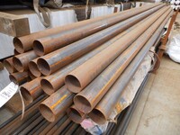 6.100 Mtrs 101.6 mm x  2 mm  Steel Tube - Chs - Steel Pipe Drainage - Water Pipe - New