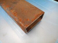 7.500/7.700 Mtr of 100 mm x 50 mm x  6 mm Steel Box Section  ( Surplus )