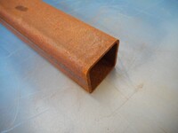 3.750 Mtr of 40 mm x 40 mm x  3 mm Steel Box Section  ( Surplus )