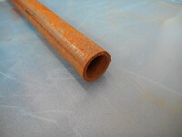 7.500/7.700 Mtrs 26.9mm x  3 mm  Steel Tube - Chs - Steel Pipe Drainage - Water Pipe - Surplus