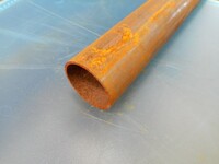2.500 Mtrs 42.4mm x  2.5 mm  Steel Tube - Chs - Steel Pipe Drainage - Water Pipe - Surplus