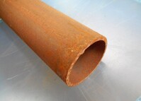 2.500 Mtrs 76.1mm x  5 mm  Steel Tube - Chs - Steel Pipe Drainage - Water Pipe - Surplus