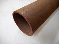 7.500/7.700 Mtrs 114.3mm x  5 mm  Steel Tube - Chs - Steel Pipe Drainage - Water Pipe - Surplus