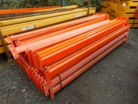 Pss/planned Storage Pallet Racking Cross Bar  2.250 Mtr  80 mm x 40 mm Closed Beam  Used Grade 2  Industrial Steel Racking - Not Link 51, Redirack, Dexion, or Stakrak
