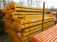 Link 51 Pallet Racking Cross Bar  2.925 Mtr  105 mm x 50 mm Closed Beam  Used Grade 2  Industrial Steel Racking - Not Redirack, Dexion, Planned Storage, or Stakrak
