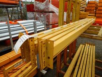Link 51 Pallet Racking Cross Bar  2.700 Mtr  95/105 mm x 45 mm Closed Beam  Used Grade 2  Industrial Steel Racking - Not Redirack, Dexion, Planned Storage, or Stakrak