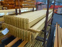 Link 51 Pallet Racking Cross Bar  2.900 Mtr  105 mm x 45 mm Closed Beam  Used Grade 2  Industrial Steel Racking - Not Redirack, Dexion, Planned Storage, or Stakrak