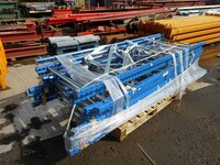 ar Sistemas Pallet Racking Upright Frame  2.500 Mtr High x 900 mm Wide With Feet Used Grade 1/2  Blue  Industrial Steel Racking - Shelving - Storage - Not Dexion, Planned Storage, Stakrak or Link 51