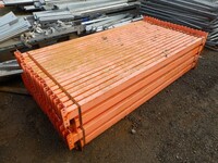 Pss/planned Storage Pallet Racking Cross Bar  2.250 Mtr  90 mm x 45 mm Closed Beam  Used Grade 2  Industrial Steel Racking - Not Link 51, Redirack, Dexion, or Stakrak