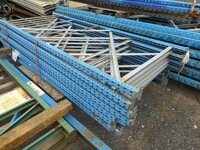 ar Pallet Racking Upright Frame  2.500 Mtr High x 1000 mm Wide With Feet Used Grade 2  Blue  Industrial Steel Racking - Shelving - Storage - Not Dexion, Planned Storage, Stakrak or Link 51