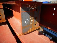 6.840 Mtr 254mm x  254mm x 89kg/m Steel Column - Universal Column / Rsj / Girder / Mezz Floor - Used