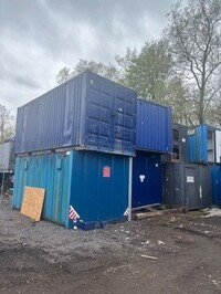 Various Stores, Containers, Toilet Blocks For Major Repair 20 ft / 16ft / 12 ft / 10 ft - Used