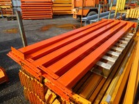 Dexion P90  Pallet Racking Cross Bar  2.700 Mtr  100 mm x 40 mm Closed Beam  Used Grade 1  Industrial Steel Racking - Not Link 51, Redirack, Planned Storage, or Stakrak