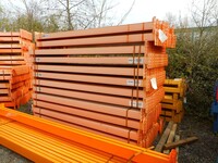 Stow Pallet Racking Cross Bar  2.700 Mtr  110 mm x 50 mm Closed Beam  Used  Industrial Steel Racking - Not Link 51, Redirack, Planned Storage, Dexion or Stakrak