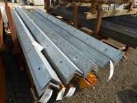 100 mm x 100 mm x 8 mm Galvanised Angle Iron 3.000 Mtr - Used