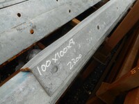 100 mm x 100 mm x 8 mm Galvanised Angle Iron 2.300 Mtr - Used