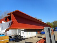 3.900 Mtr 254mm x  254mm x 73kg/m Steel Column - Universal Column / Rsj / Girder / Mezz Floor - Used