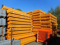 Link 51 Pallet Racking Cross Bar  3.000 Mtr  120 mm x 50 mm Closed Beam  Used  Industrial Steel Racking - Not Redirack, Dexion, Planned Storage, or Stakrak