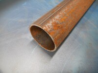 3.750 Mtrs 48.3mm x  2 mm  Steel Tube - Chs - Steel Pipe Drainage - Water Pipe - Surplus