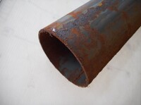 3.750 Mtrs 114.3mm x  3.5 mm  Steel Tube - Chs - Steel Pipe Drainage - Water Pipe - Surplus