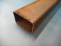 3.750 Mtr of 50 mm x 30 mm x  2 mm Steel Box Section  ( Surplus )