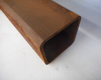 2.500 Mtr of 100 mm x 100 mm x  5 mm Steel Box Section  ( Surplus )