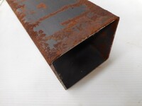 7.500/7.700 Mtr of 100 mm x 100 mm x  3 mm Steel Box Section  ( Surplus )