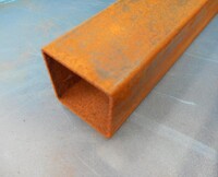 2.500 Mtr of 50 mm x 50 mm x  2 mm Steel Box Section  ( Surplus )