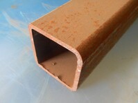 7.500/7.700 Mtr of 70 mm x 70 mm x  5 mm Steel Box Section  ( Surplus )