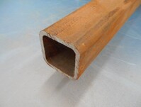 3.750 Mtr of 40 mm x 40 mm x  4 mm Steel Box Section  ( Surplus )