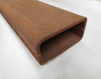 7.500/7.700 Mtr of 100 mm x 50 mm x  5 mm Steel Box Section  ( Surplus )