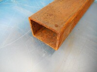 2.500 Mtr of 50 mm x 40 mm x  3 mm Steel Box Section  ( Surplus )