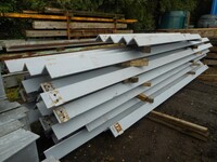 150 mm x 150 mm x 15 mm Mild Steel Angle Iron 4.900 Mtr - Used Painted