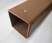 3.750 Mtr of 90 mm x 90 mm x  3 mm Steel Box Section  ( Surplus )