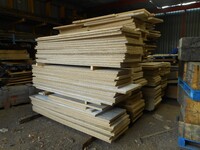 Used 38mm Mezzanine Floor Tongue & Groove Chipboard / Decking Shelving 2400mm Wide x 600mm  - Wood - Timber