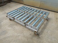 Dual Roller Conveyor Table / Twin Lane - 1280mm x 970mm - Used (our Ref 2)
