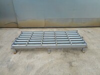 Five Lane Roller Conveyor Table - 1880mm x 880mm - Used (our Ref 5,6 or 7)
