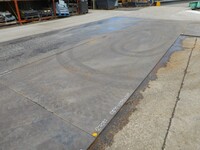 Steel Plate 10.030 Mtrs  x 2.510 Mtrs x 20.5mm Mild Steel  #p27082