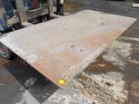 Steel Plate 2.380 Mtrs  x 1.300 Mtrs x 14mm Mild Steel  #p27156