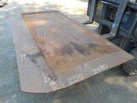 Steel Plate 2.085 Mtrs  x 0.900 Mtrs x 12.5mm Mild Steel  #p27180